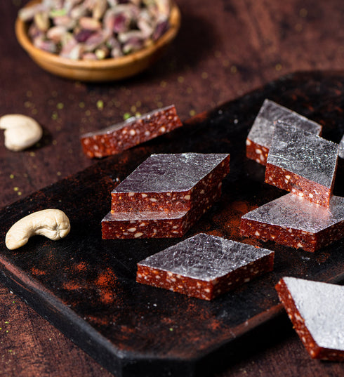 The Baklava Box Anjeer Dry Fruit Katli